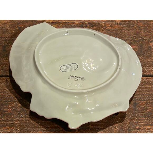 Fitz and Floyd Omnibus Harvest Fowl Collection 1994 Canape or Decorative Plate - Picture 6 of 6